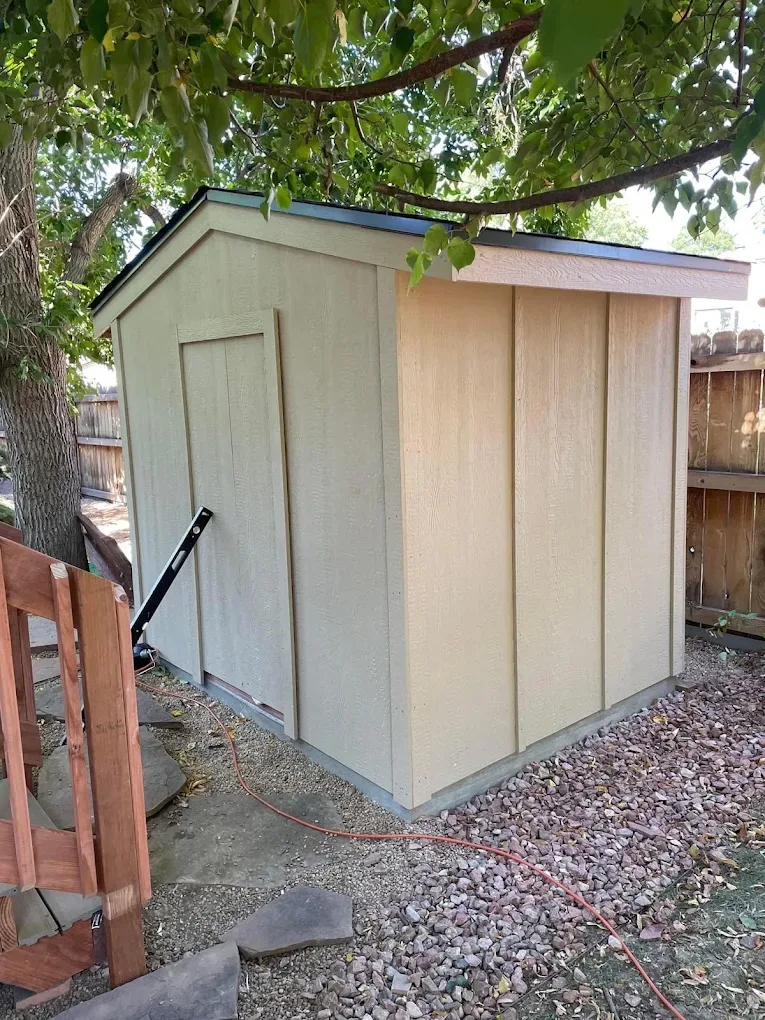Shed construction and general remodeling work in Colorado